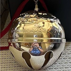 2002 Gorham Silver Christmas Bell